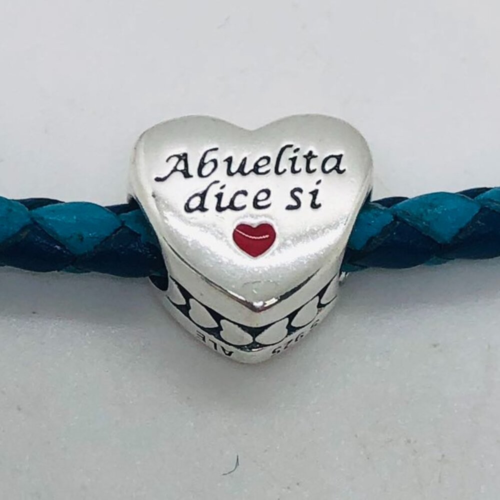 ✨✨Pandora Abuelita dice si charm Grandmother Dangle Charm Gift Pendant